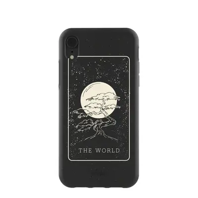Black The World iPhone XR Case