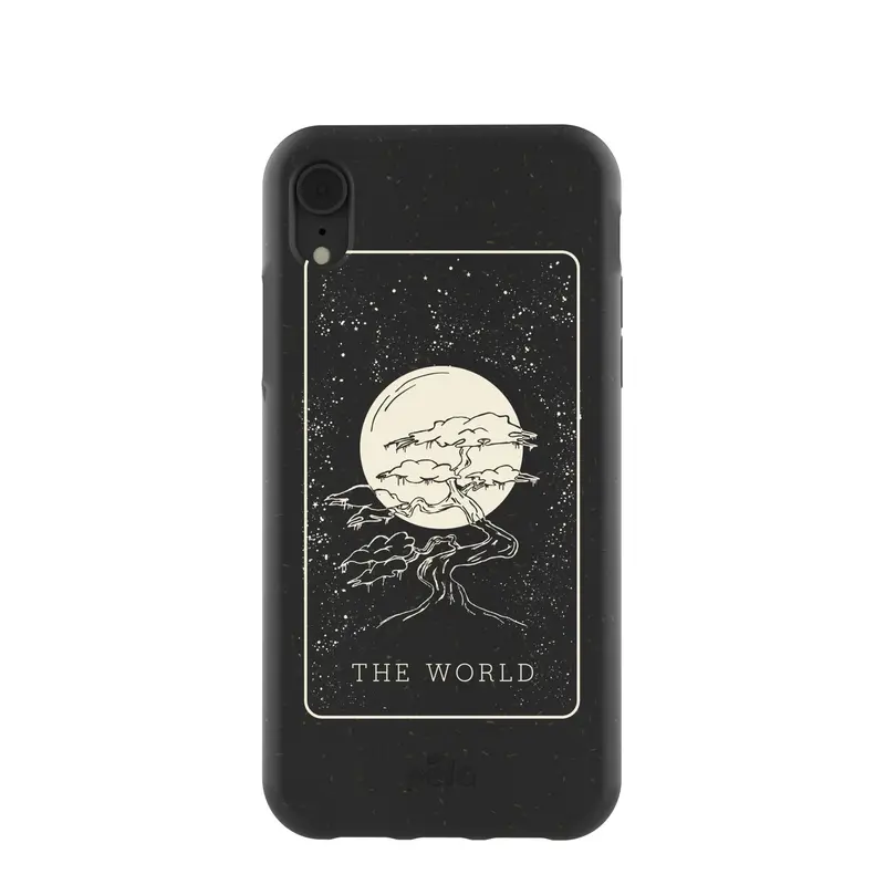 Black The World iPhone XR Case