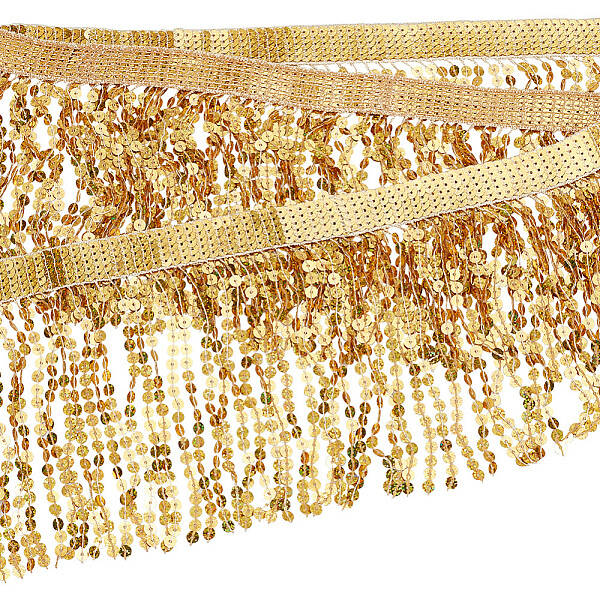 Sparkle PVC Paillette Tassel Ribbons