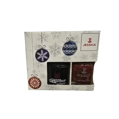 Winter Set Jessica Purple Lust Nail Polish 14.8 ml + GELeration Semi-permanent 15 ml