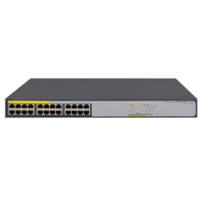 JH019A#ACJ HP OfficeConnect 1420 Series 1420-24G-PoE+ (124W) 24 x 10/100/1000Base-T RJ-45 PoE+ Ports Layer 2 Unmanaged Gigabi...