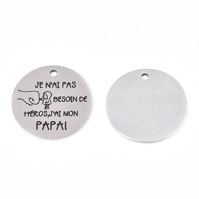Non-Tarnish 201 Stainless Steel Pendants
