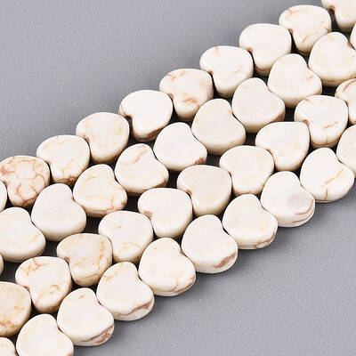 Synthetic Howlite Beads Strands