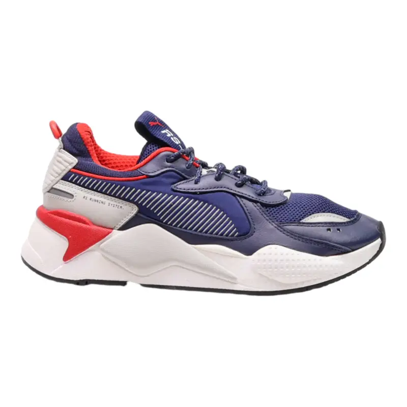 PUMA RS-X Sneaker Trainers Blue Synthetic Mens UK 7