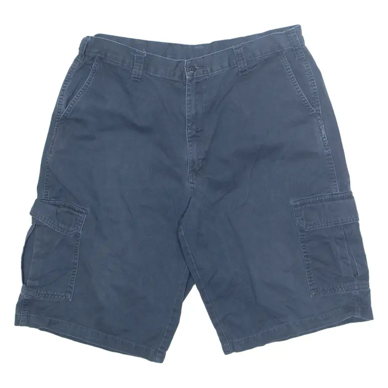 DICKIES Mens Workwear Shorts Blue L W36