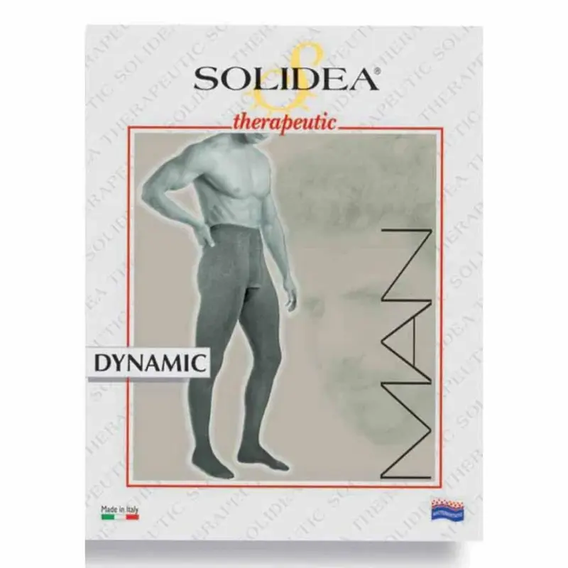 Solidea Dynamic Ccl1 Open Toe Tights Men 18 21mmHg Black ML