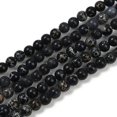 Dyed Natural Regalite/Imperial Jasper/Sea Sediment Jasper Beads Strands