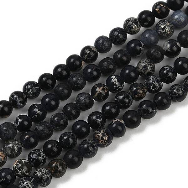 Dyed Natural Regalite/Imperial Jasper/Sea Sediment Jasper Beads Strands