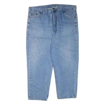 CARHARTT Womens Jeans Blue Regular Tapered W46 L30