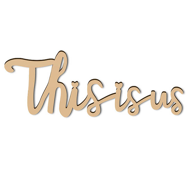 Laser Cut Wooden Wall Sculpture