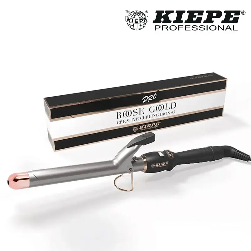 Kiepe rose gold curling iron 25 mm