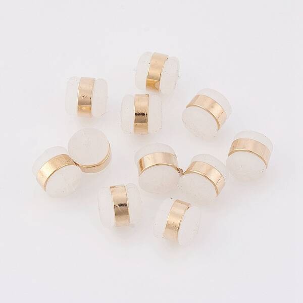 Brass Rubber Ear Nuts