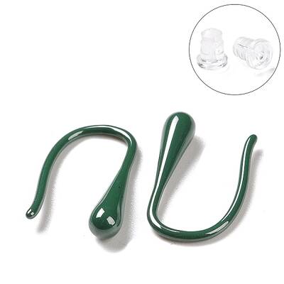 Hypoallergenic Bioceramics Zirconia Ceramic Teardrop Dangle Earrings
