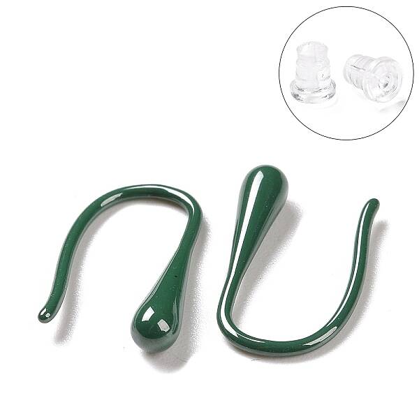 Hypoallergenic Bioceramics Zirconia Ceramic Teardrop Dangle Earrings
