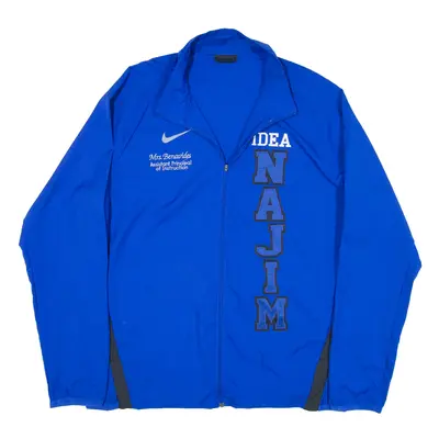 NIKE Track Jacket Blue Womens L