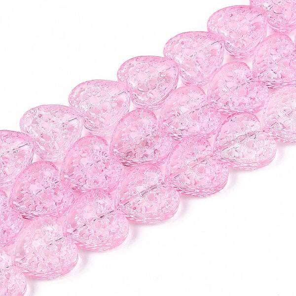Transparent Glass Beads Strands