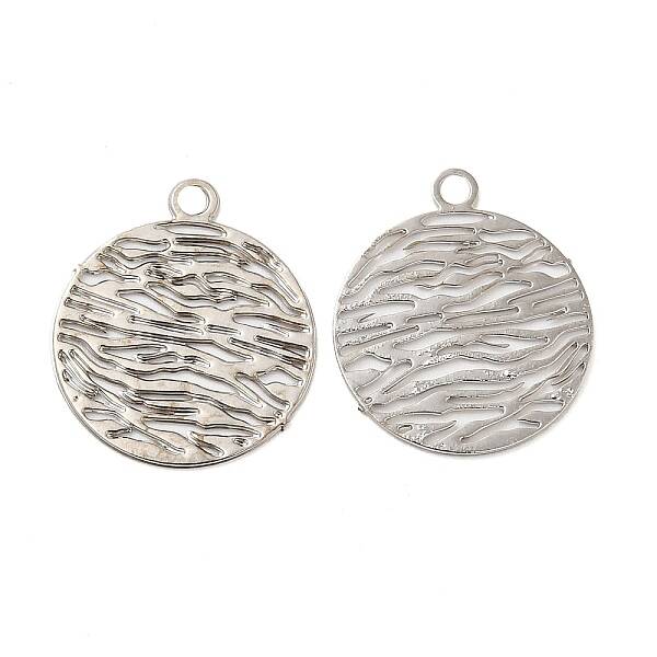 Long-Lasting Plated Brass Filigree Charms