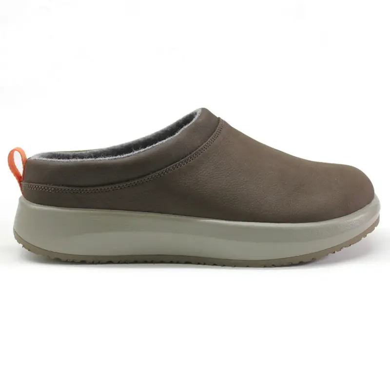 Joya RIGA Nubuck Leather Women's Slip On Shoes - Brown - Size:US 7.5 Women