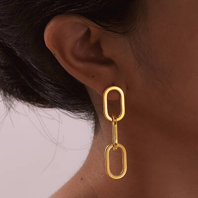 304 Stainless Steel Stud Earrings for Women