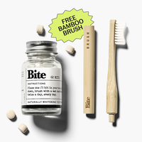 Bite Toothpaste Bits – Natural, Remineralizing, Whitening Toothpaste Tablets with Nano-Hydroxyapatite and Xylitol - As Seen...