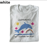 undiagnosed but something ain't right - silly t shirt, joke t shirt, funny shirt, dolphin meme