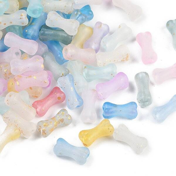 Gradient Color Transparent Acrylic Beads