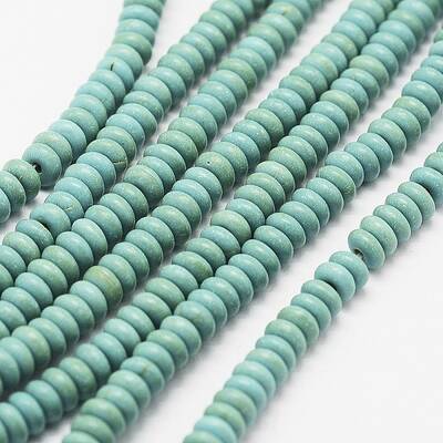 Synthetic Turquoise Bead Strands