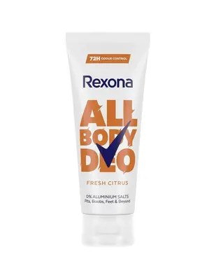 Rexona Fresh Citrus Crema deodorante unisex per tutto il corpo 75 ml