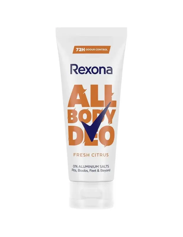 Rexona Fresh Citrus Crema deodorante unisex per tutto il corpo 75 ml