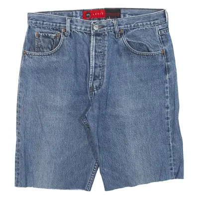 LEVI'S Mens Jorts Shorts Blue Relaxed L W36