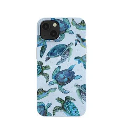 Powder Blue Underwater iPhone 13 Case