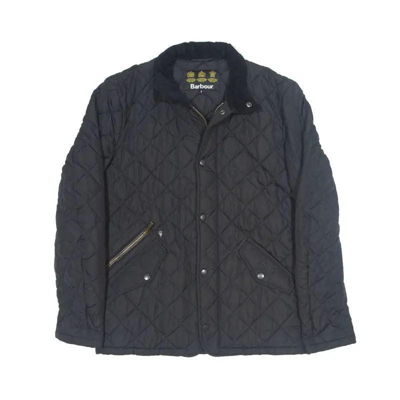 BARBOUR Chelsea Sportsquilt Insulated Quilted Jacket Black Mens S