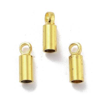 Rack Plating Brass Cord Ends