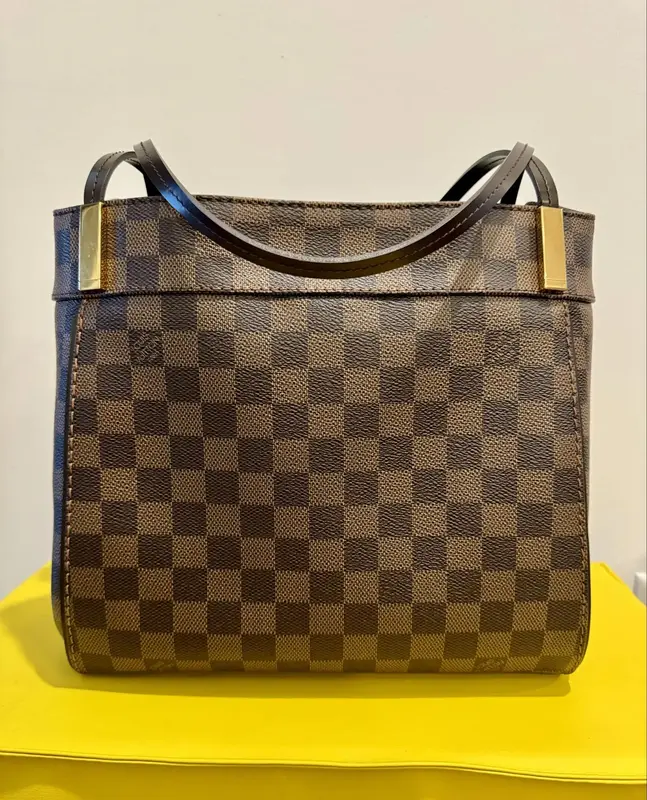 Pre-owned Louis Vuitton Leather Shoulder Bag LV Marylebone PM