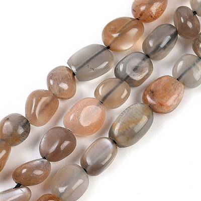 Natural Sunstone Beads Strands