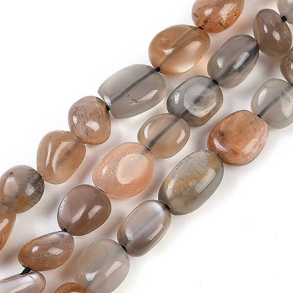 Natural Sunstone Beads Strands