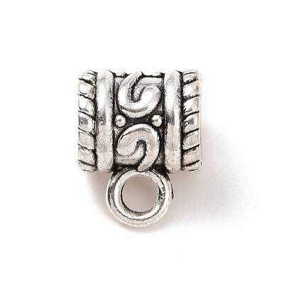 Tibetan Style Alloy Tube Bails