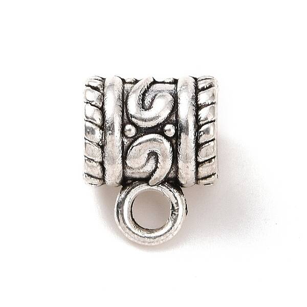 Tibetan Style Alloy Tube Bails