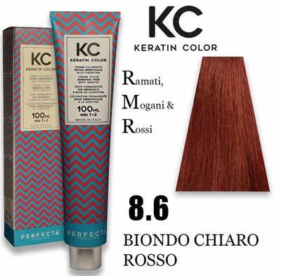 Kc Crema Colorante Alla Cheratina 100 Ml 8.6