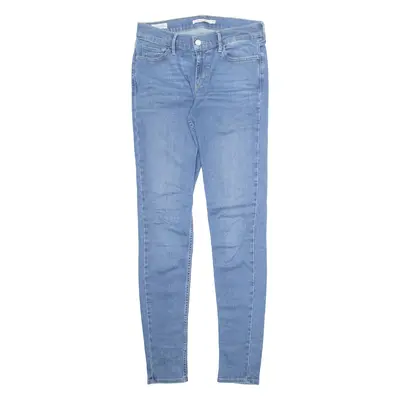 LEVI'S BIG E Womens Jeans Blue Slim Skinny Stone Wash W29 L32