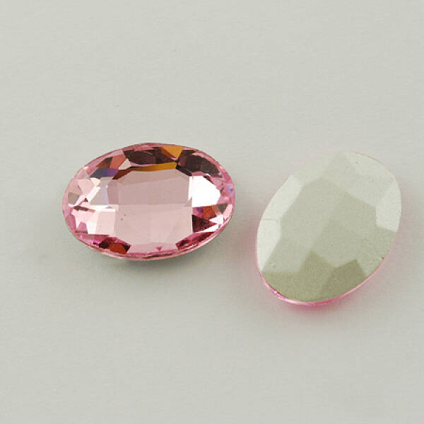 Glass Pointed Back Rhinestone