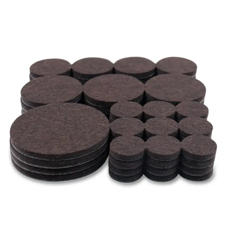 Round Furniture Protector, Non-slip Furniture Pad, Anti-slip Chair Leg Pad, Floor Protector for Bed, Sofa, Washing Machine