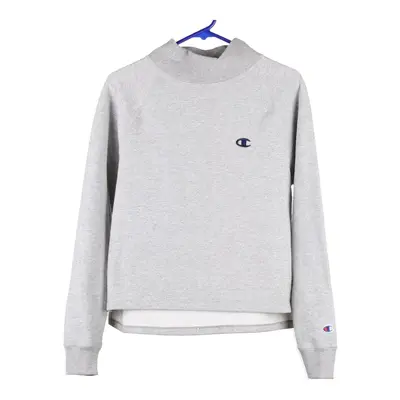 Champion Rollneck - Medium Grey Cotton Blend
