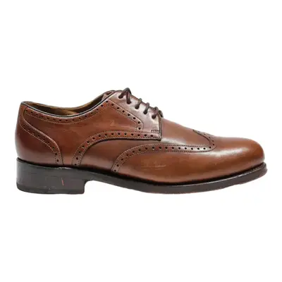 STRELLSON Brogue Shoes Brown Leather Mens UK 7.5