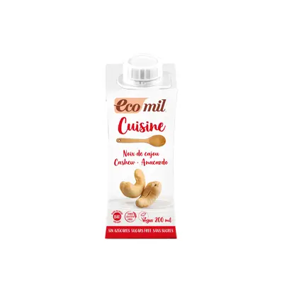 Nutriops Ecomil Cuisine Cashews 200ml Sugar Free