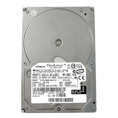 X0375 Dell 80GB 7200RPM IDE Ultra ATA/100 (ATA-6) 40-Pin 3.5-Inch Hard Drive