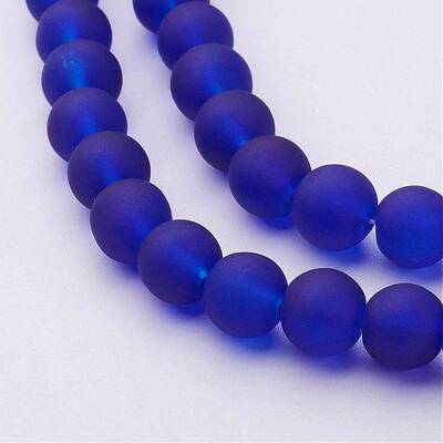 Transparent Glass Bead Strands