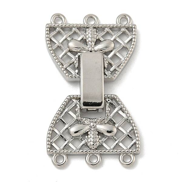 Brass Fold Over Clasps