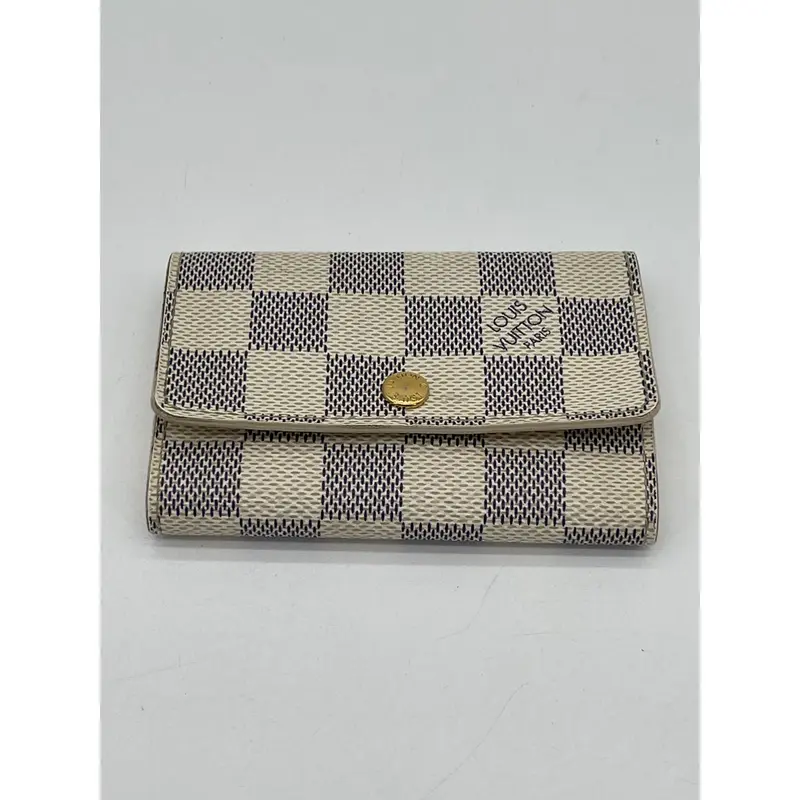Pre-owned LOUIS VUITTON coated canvas small leather goods PRELOVED Monogram 6 Key Holder. Initials N.S inside. 9DVTCRG 110624...