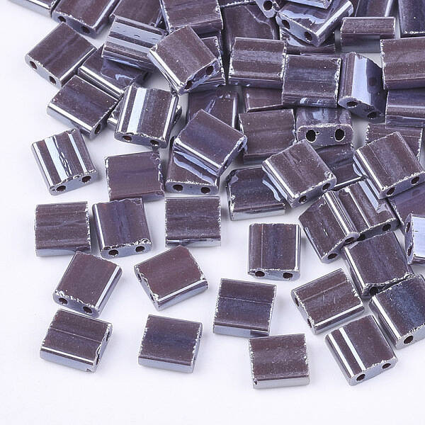 2-Hole Opaque Glass Seed Beads